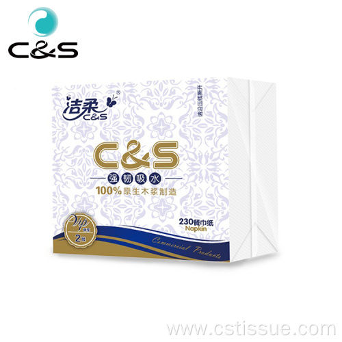 Printing Logo Dinner Napkins Hygienic Biodegradable